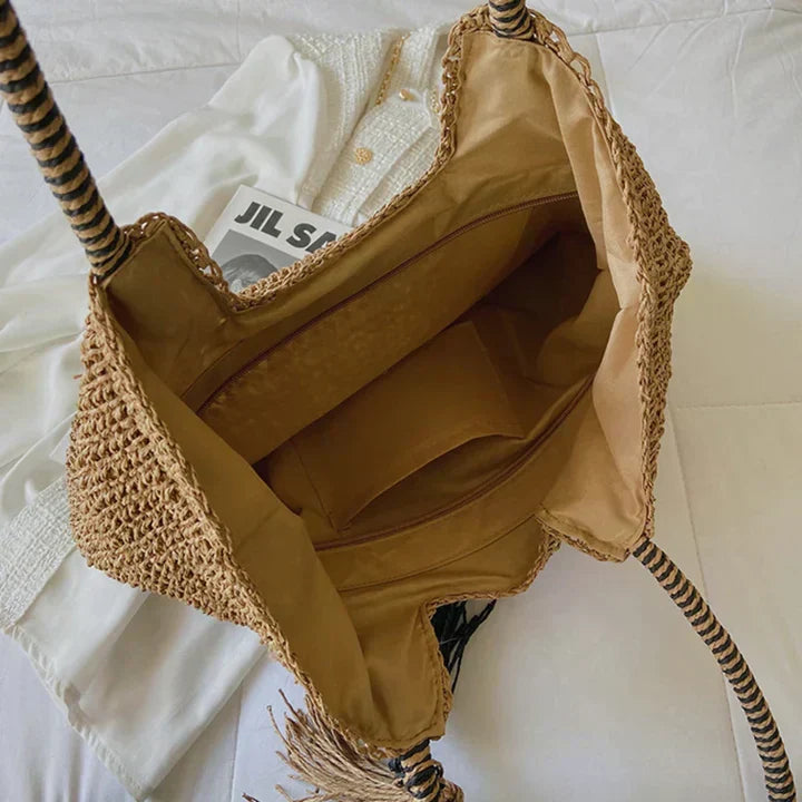 Woven Beach Tote Bag
