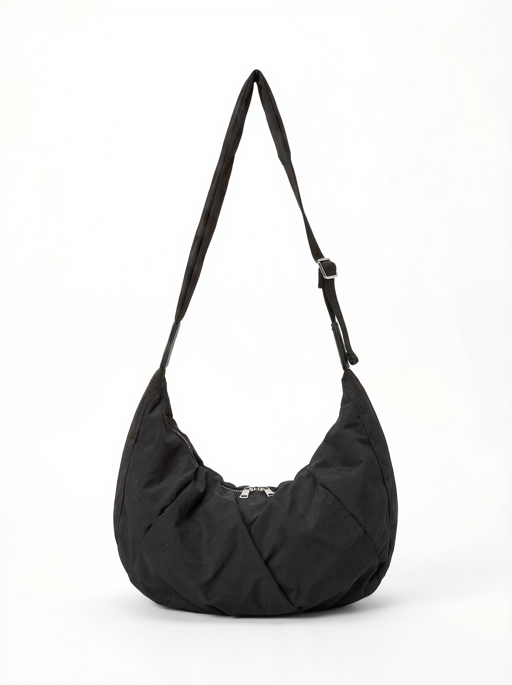 Oversized Nylon Puffer Shoulder Bag
