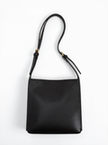 Structured Vegan Leather Shoulder Bag