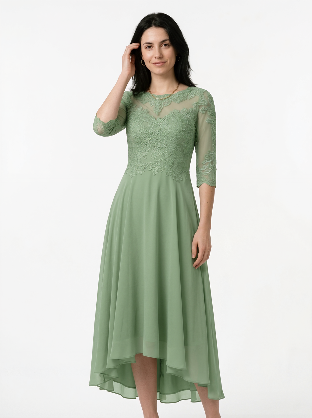 Special Occasion Lace Maxi Dress