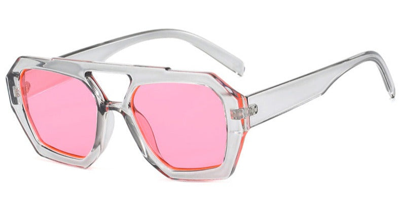 Oversized Geometric Sunglasses