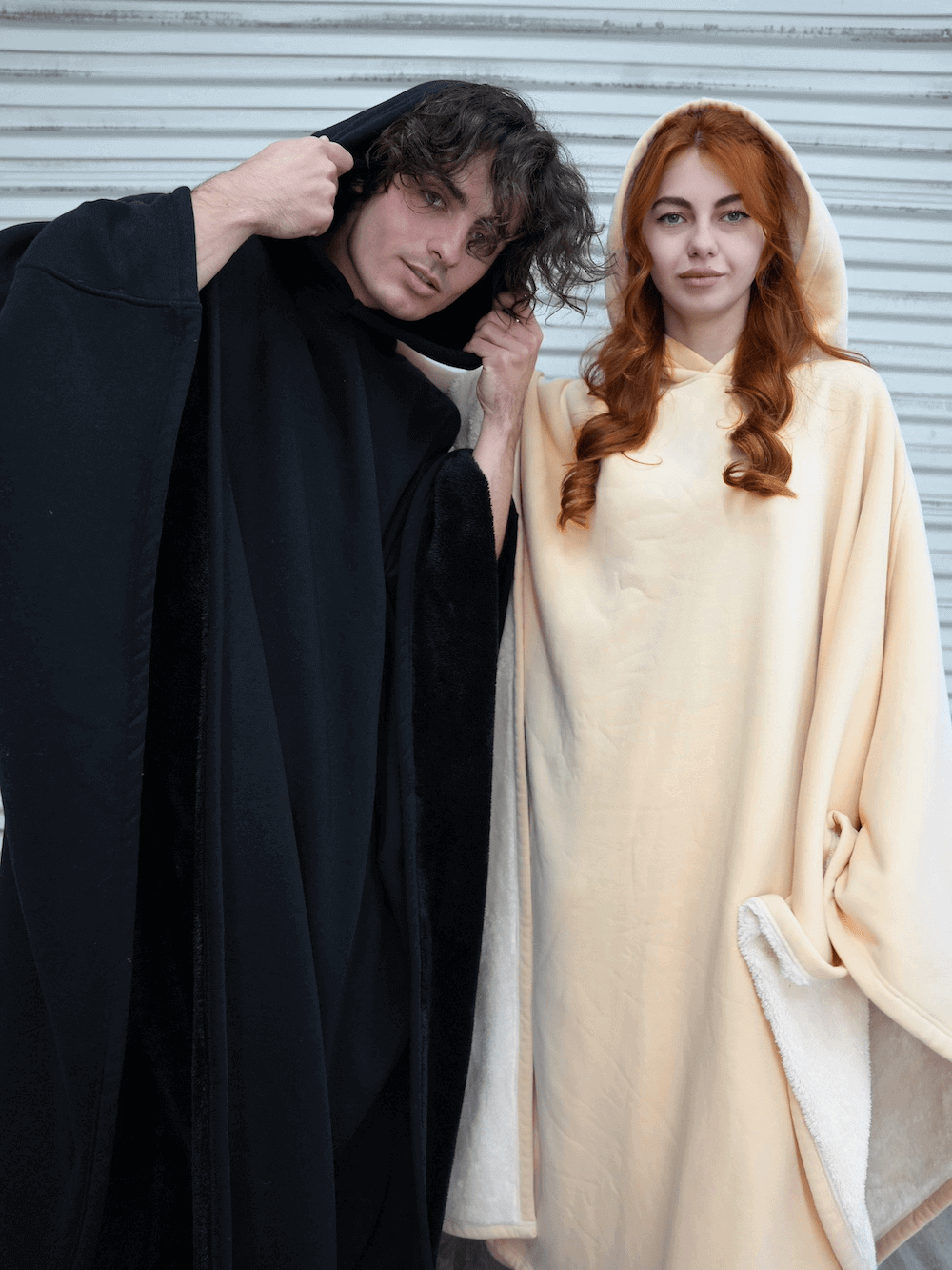 Oversized Hooded Wearable Blanket