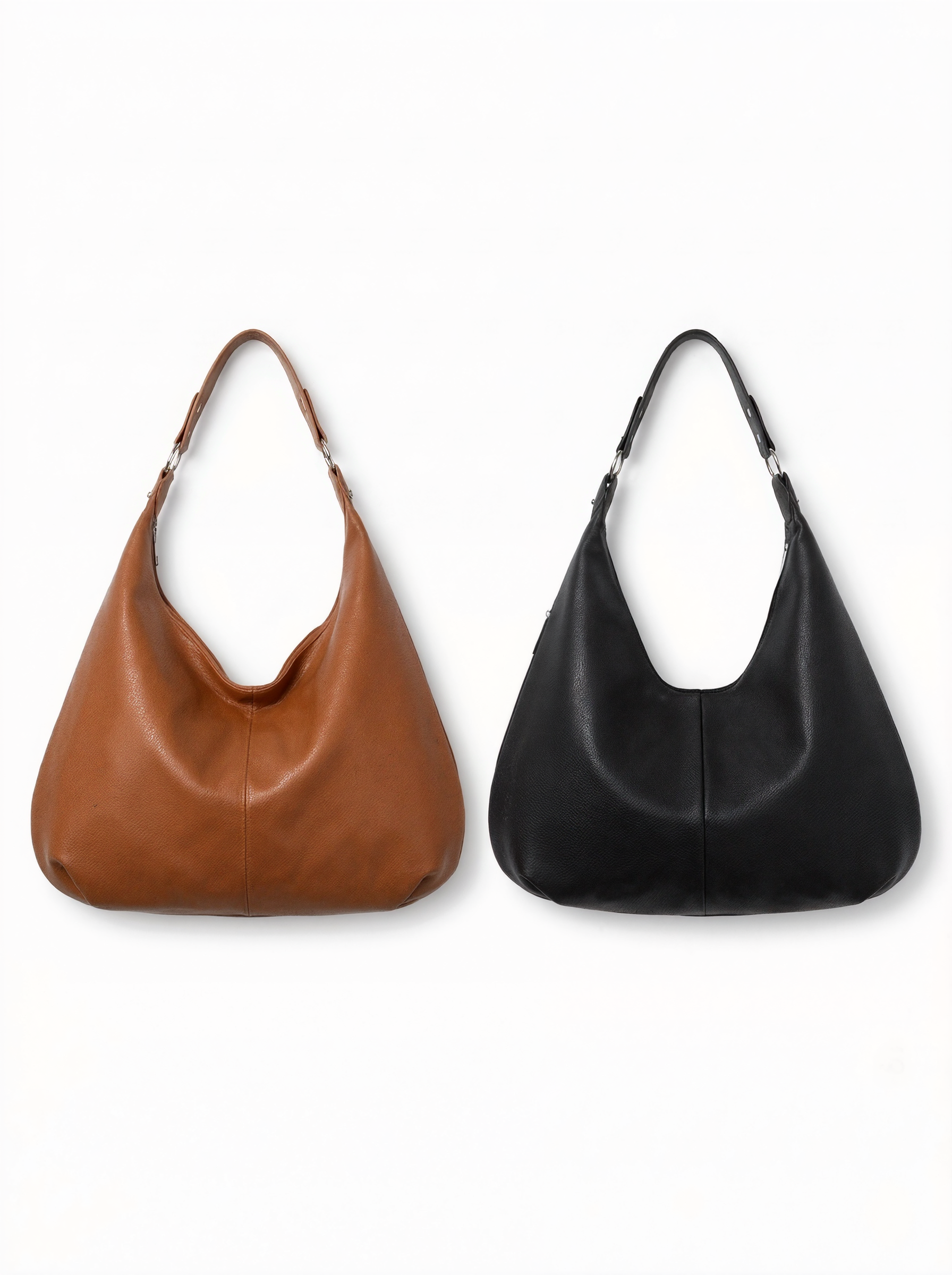 Everyday Vegan Leather Hobo Shoulder Bag