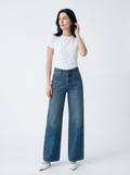 Wide Leg High Waist Jeans