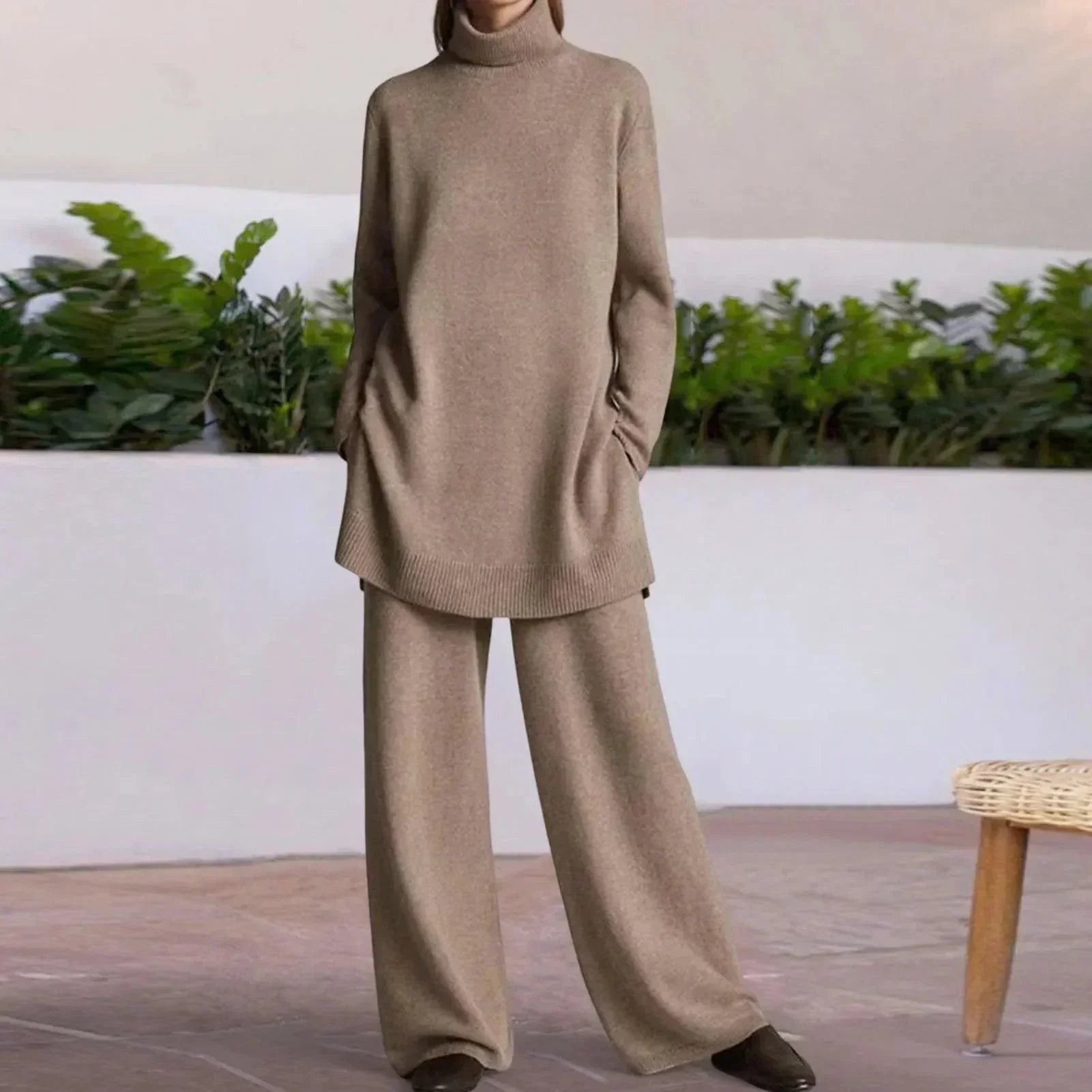 Ribbed Knit Set