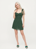 Floral A-Line Mini Dress