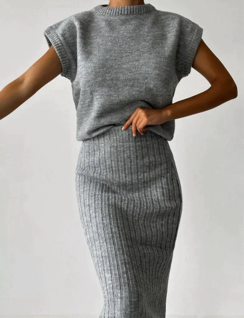Ribbed Knit Set
