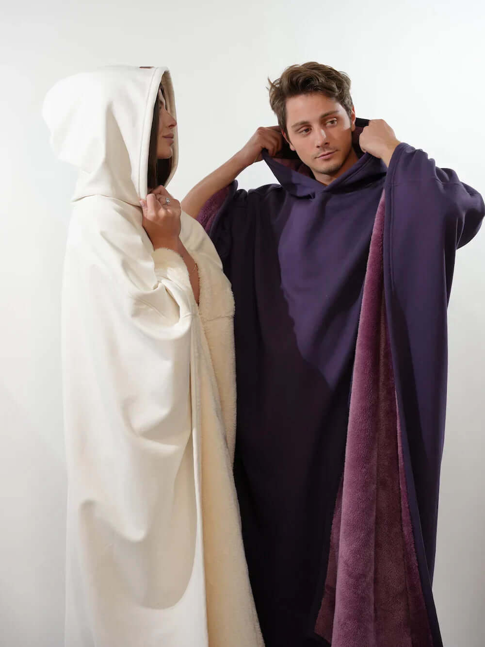 Oversized Hooded Wearable Blanket