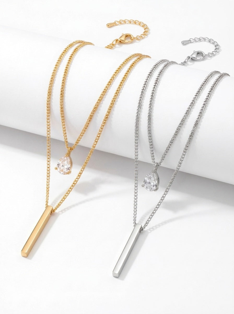 Dainty Layered Necklace Set