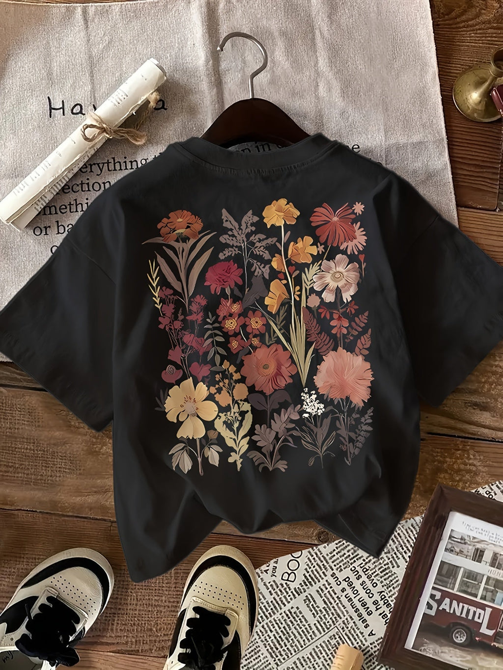 Floral Relaxed Fit Top