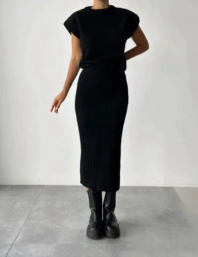 Ribbed Knit Set