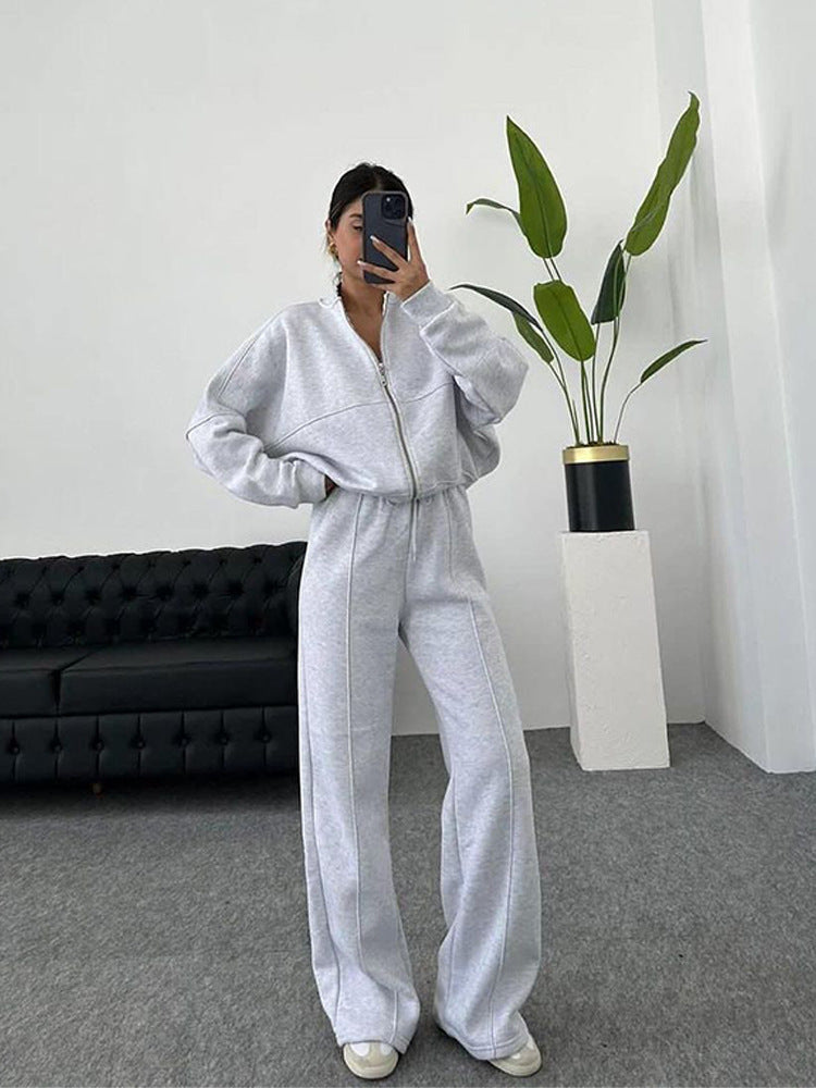 Relaxed Jogging Suit Two Piece Set