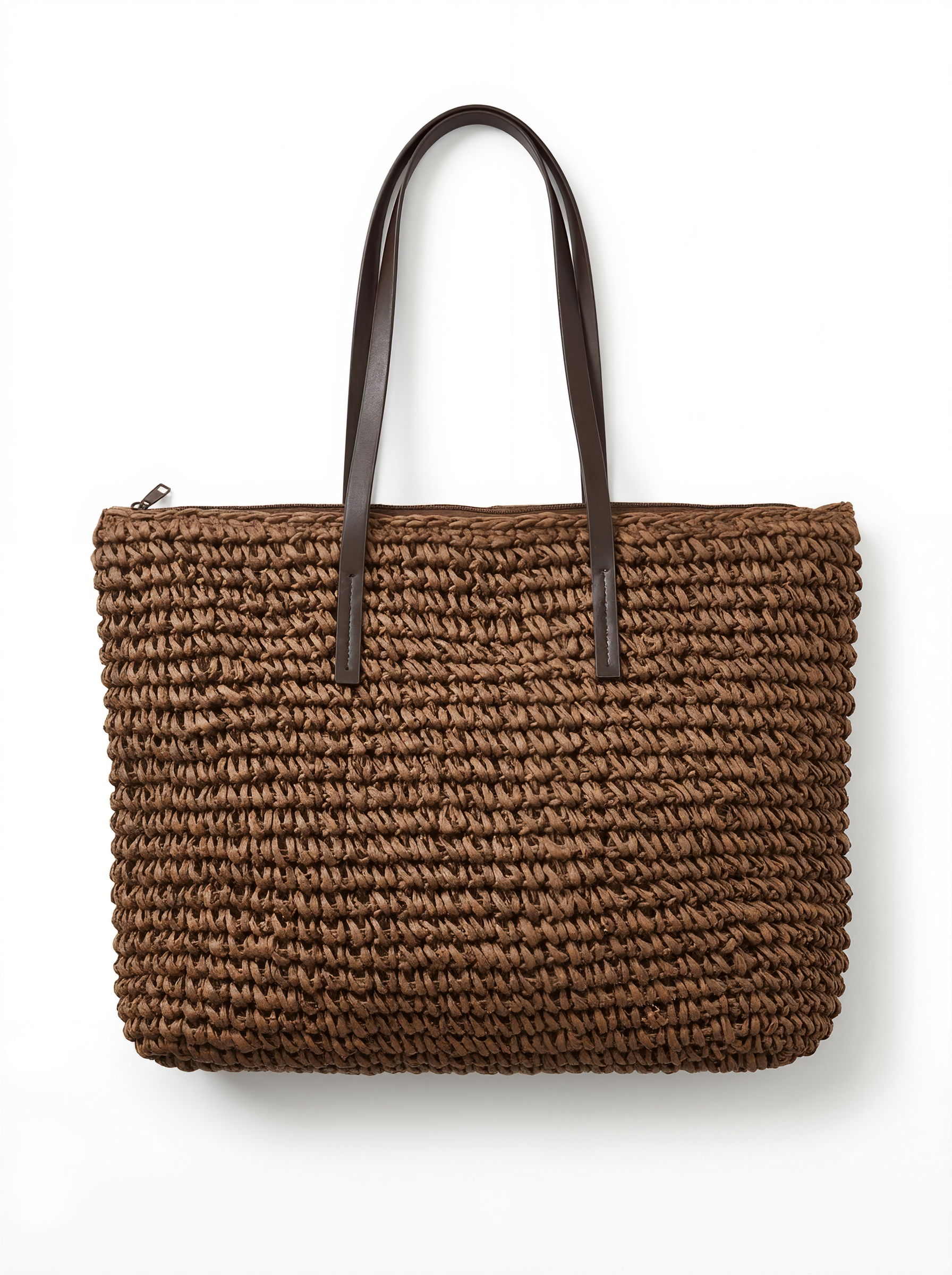 Summer Raffia Woven Tote Bag