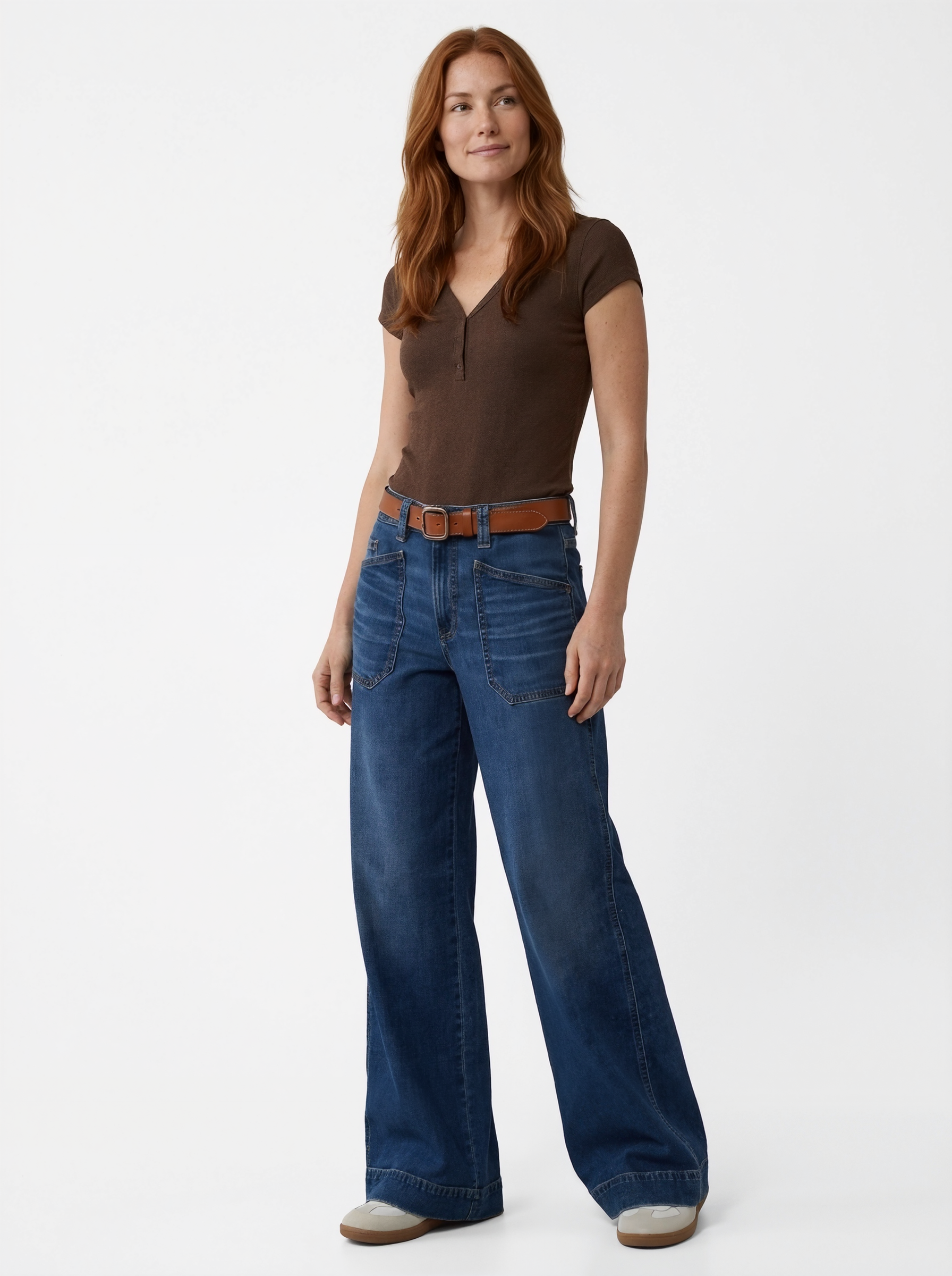 High Waist Wide Leg Jeans