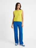 Textured Knit Sleeveless Top