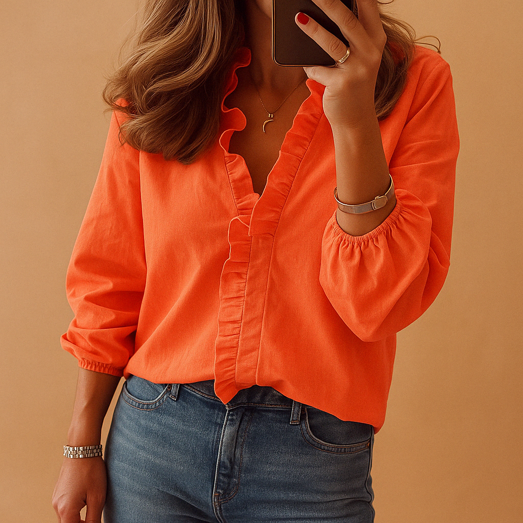Ruffle Blouse