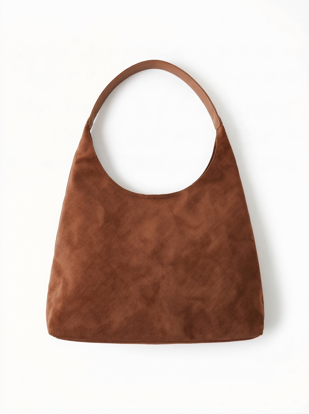 Slouchy Suede Shoulder Bag