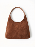 Slouchy Suede Shoulder Bag