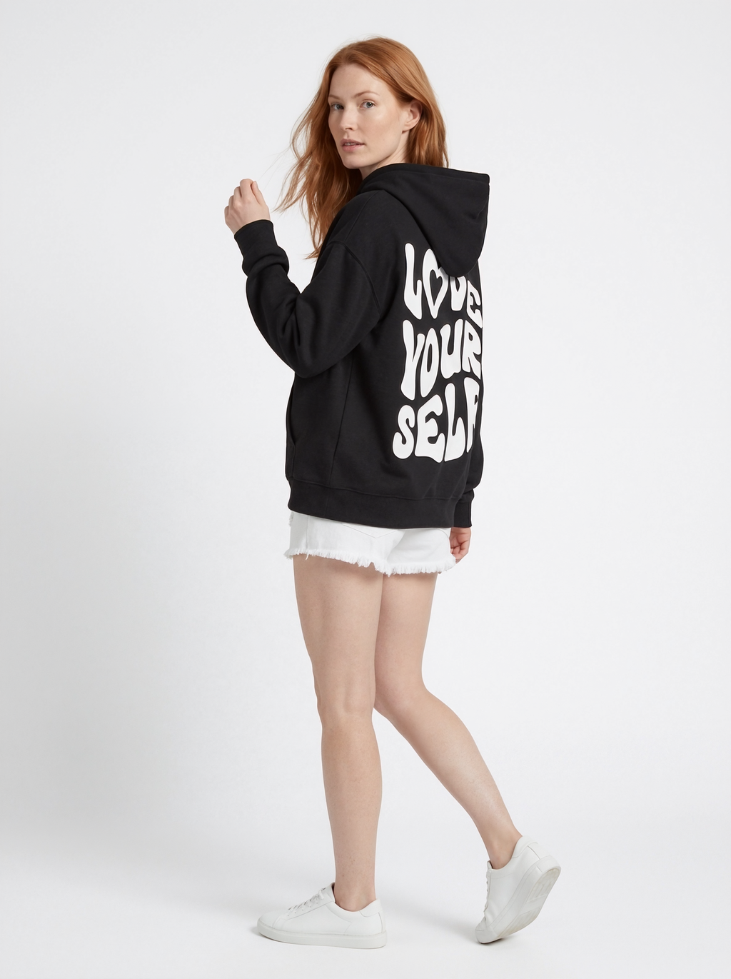 Graphic Cotton Hoodie