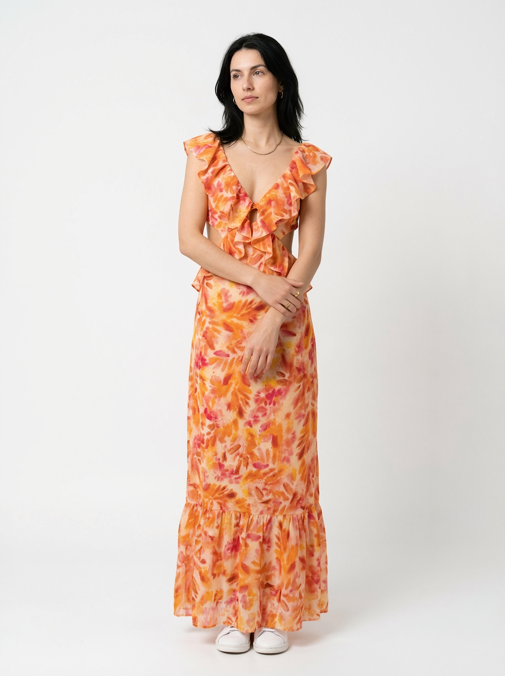 Floral Print Summer Dress