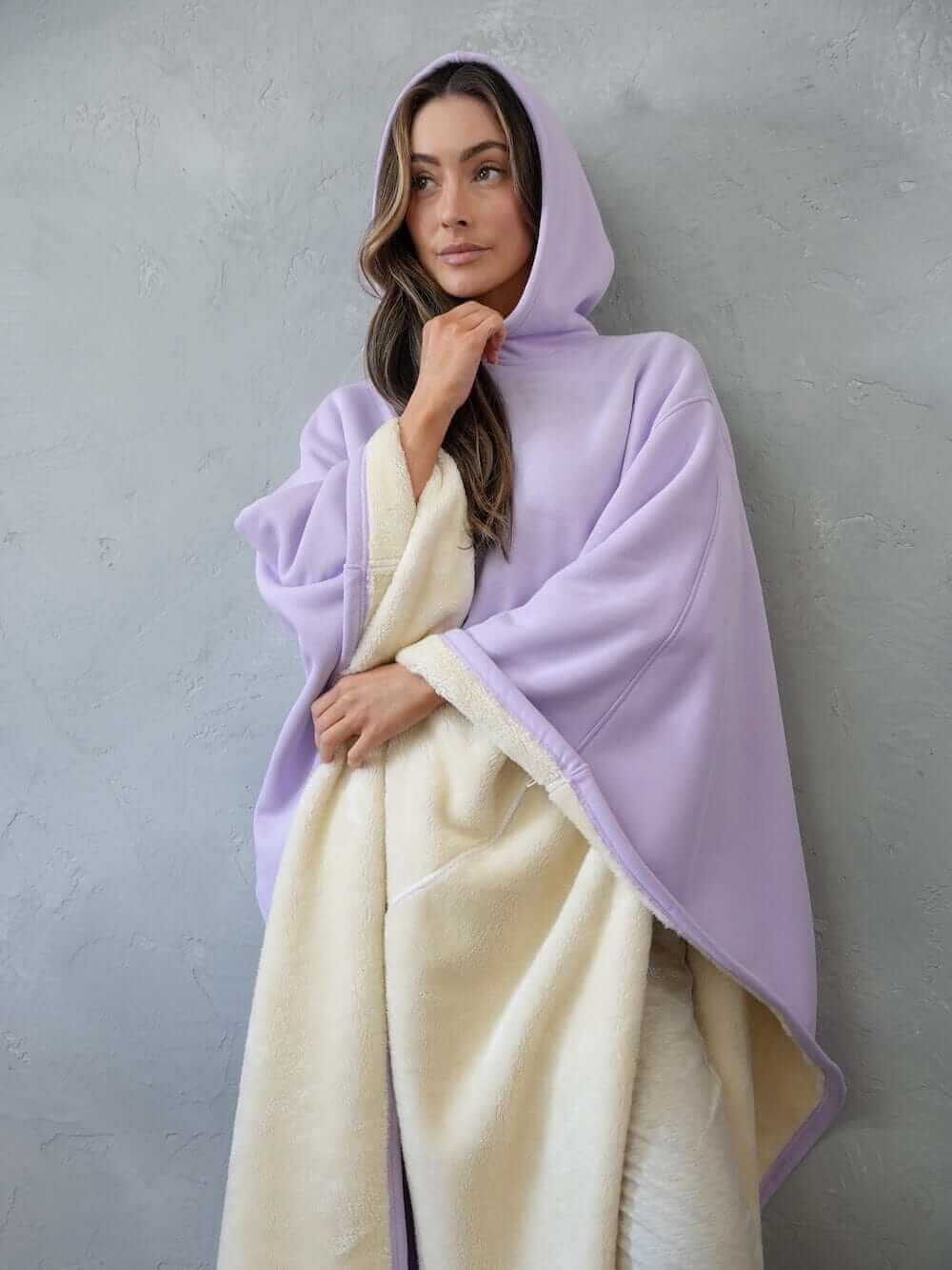 Oversized Hooded Wearable Blanket