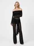 Lace Off Shoulder Jumpsuit