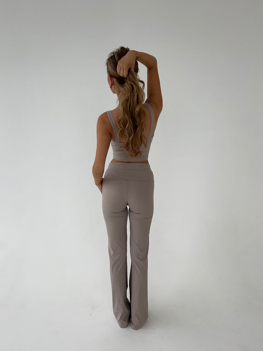 High Waist Flared Leggings