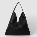 Vegan Leather Slouchy Shoulder Bag