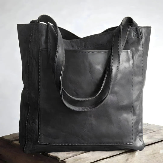 Vintage Style Leather Handbag