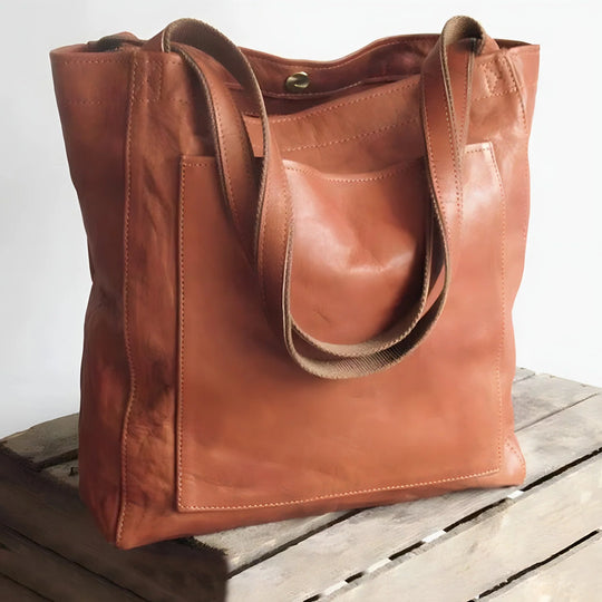 Vintage Style Leather Handbag