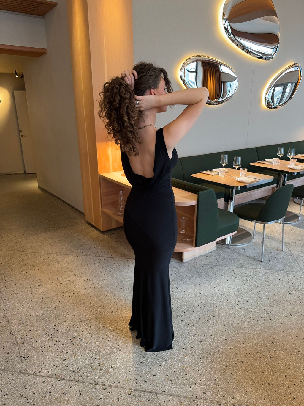 Sleeveless V-Neck Maxi Dress