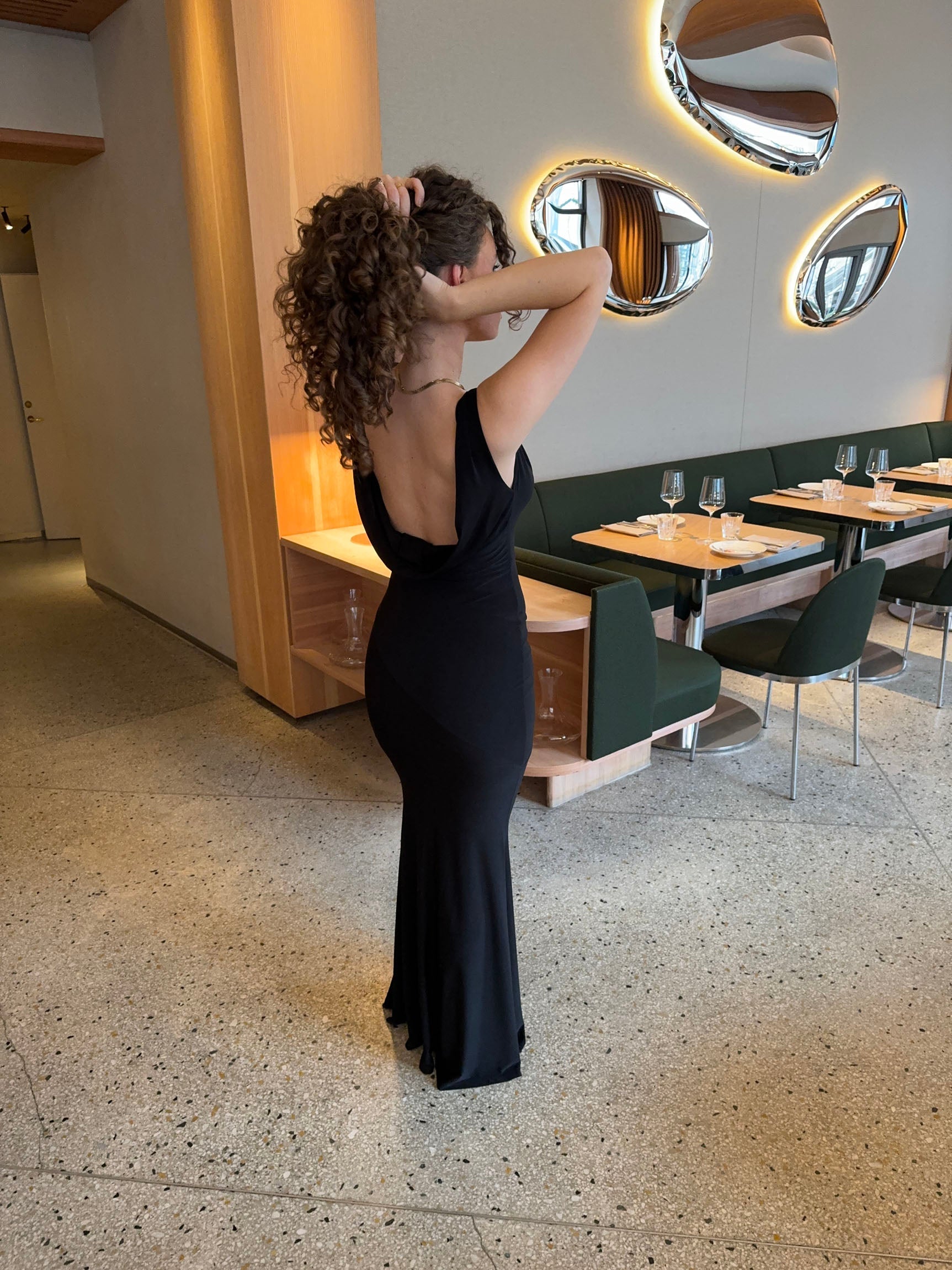Sleeveless V-Neck Maxi Dress