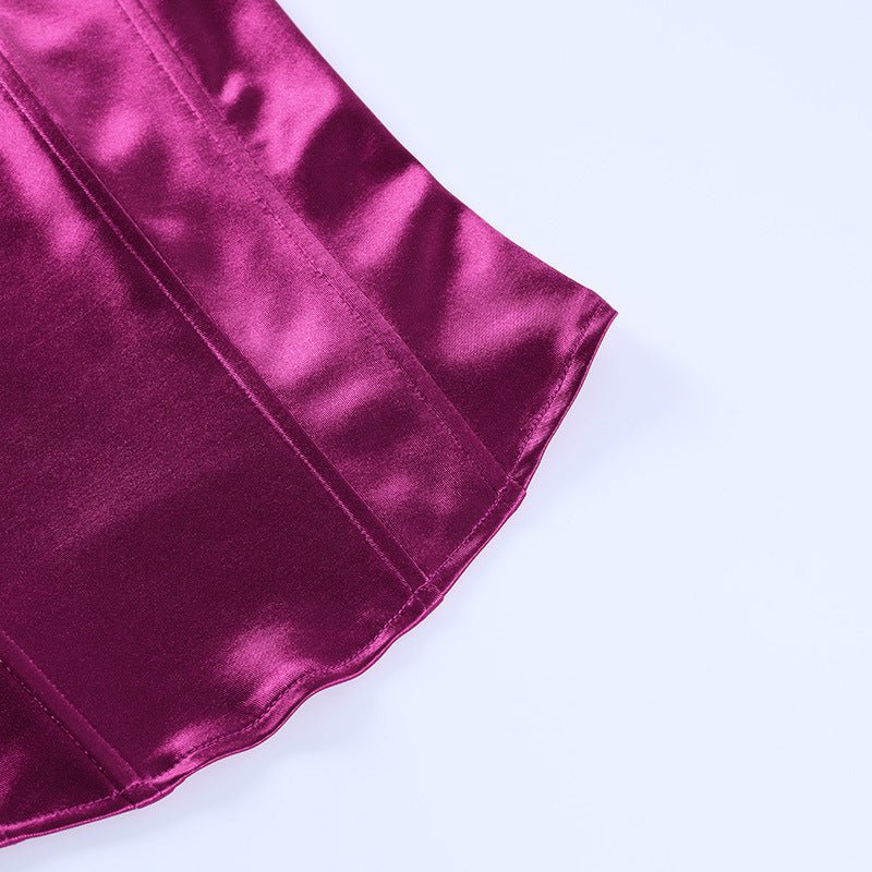Fitted Strapless Corset Top