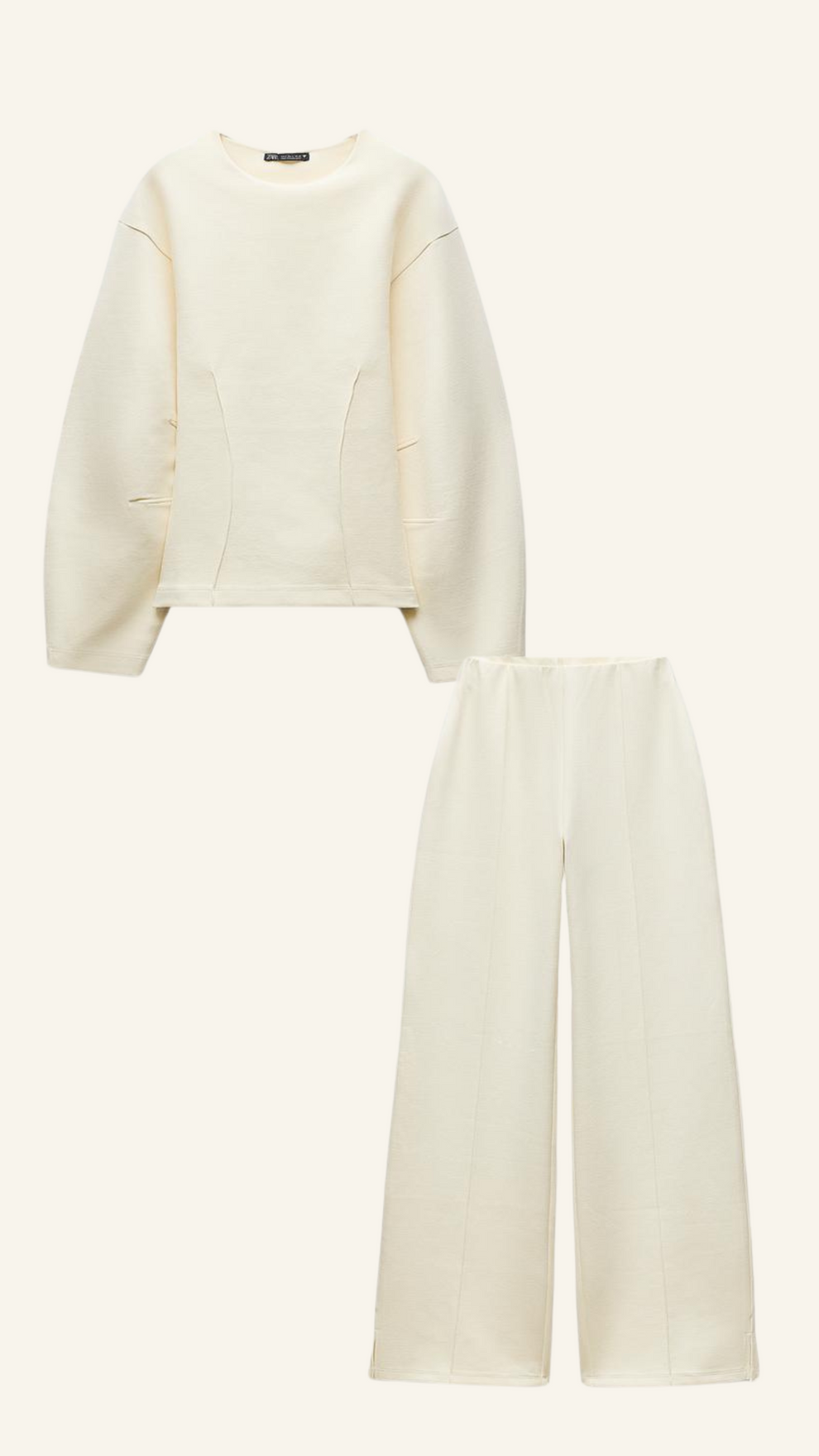 Oversized Top Wide Leg Lounge Set