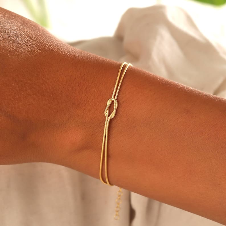 Adjustable Knot Bracelet