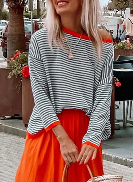 Striped Relaxed Sweater
