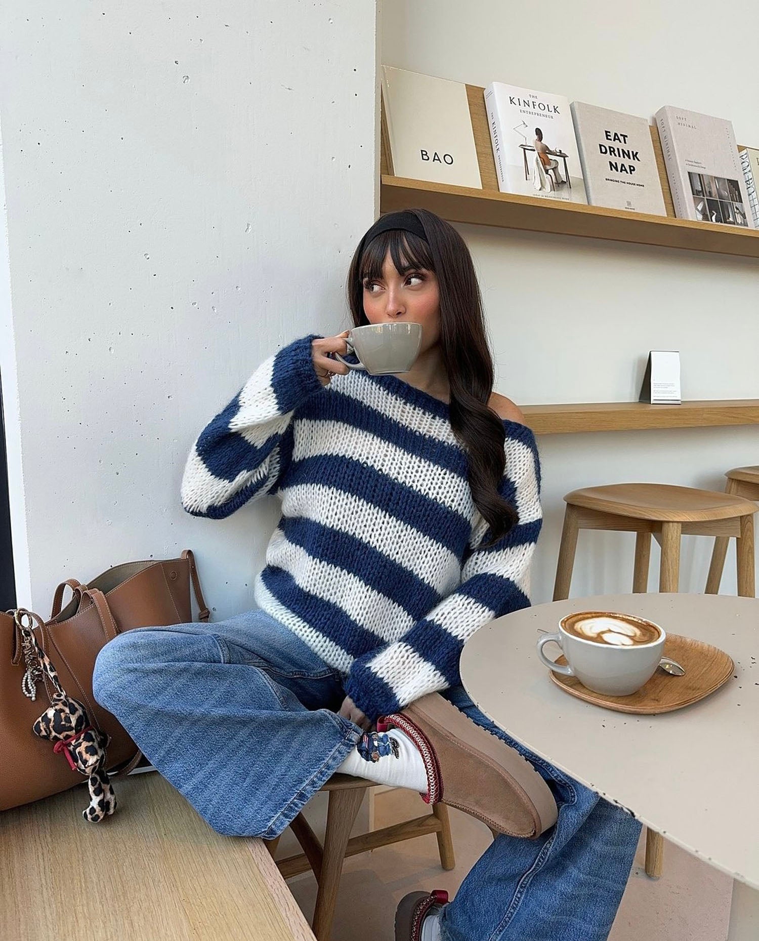 Striped Knit Sweater