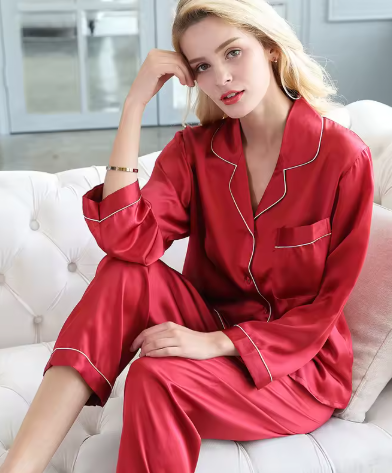 Classic Satin Pajama Set