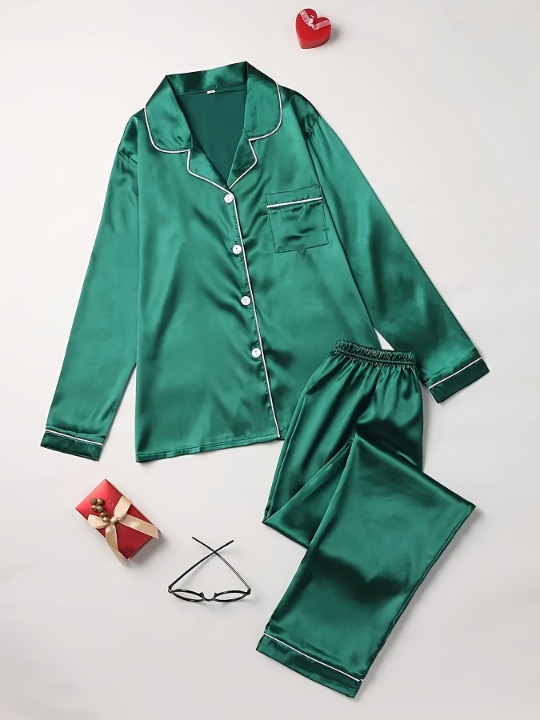 Classic Satin Pajama Set