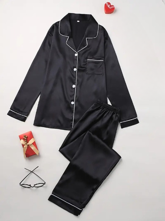 Classic Satin Pajama Set