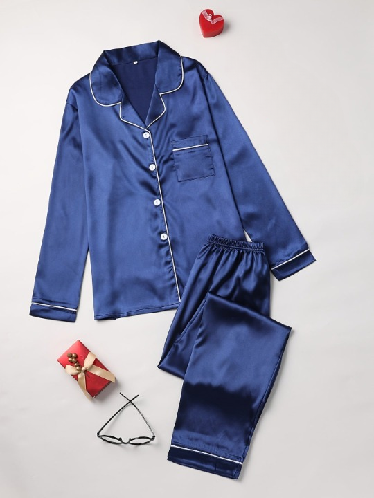 Classic Satin Pajama Set