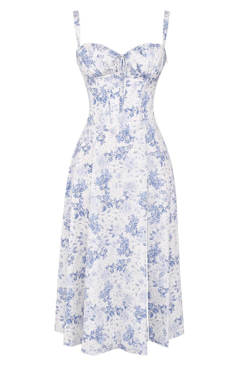 Summer Floral Midi Dress