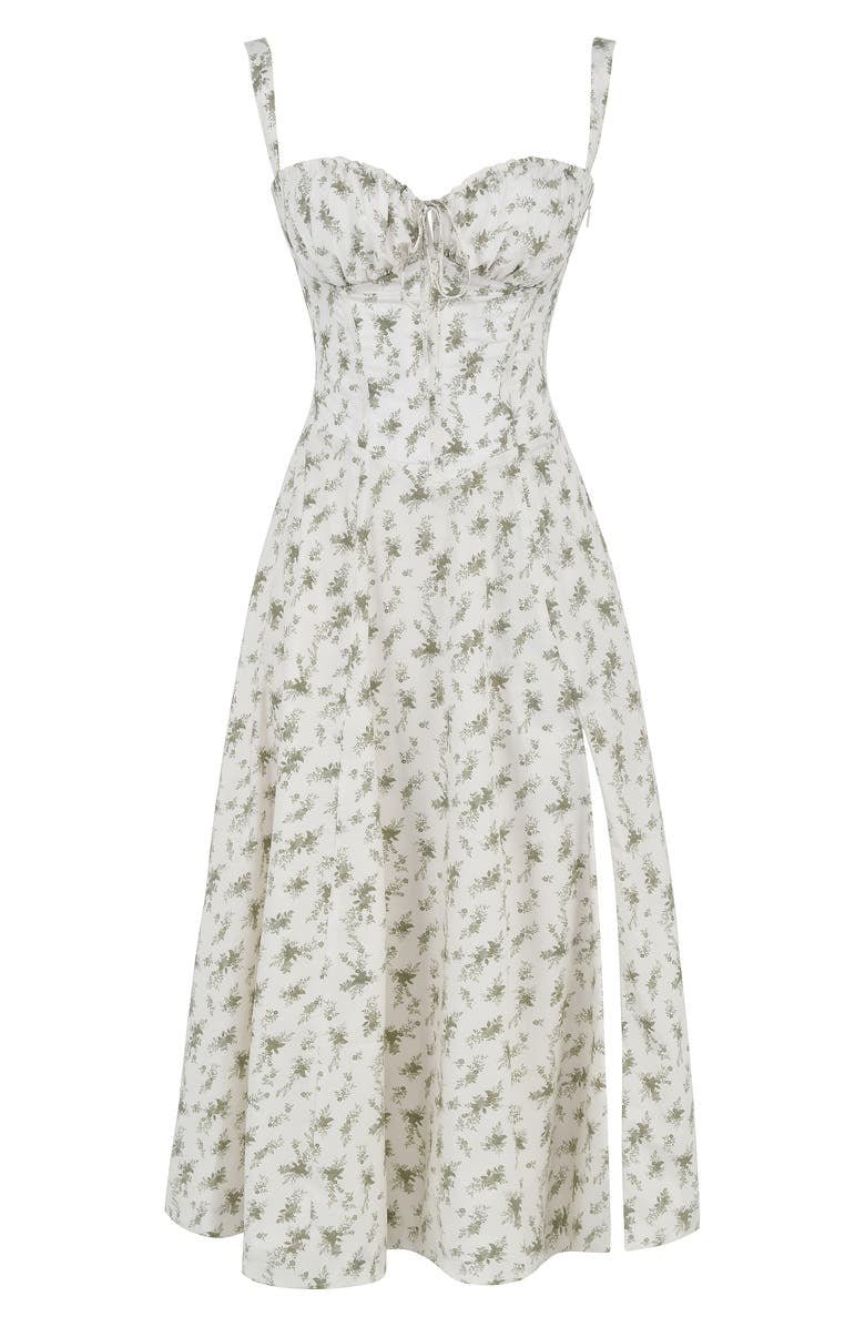Summer Floral Midi Dress