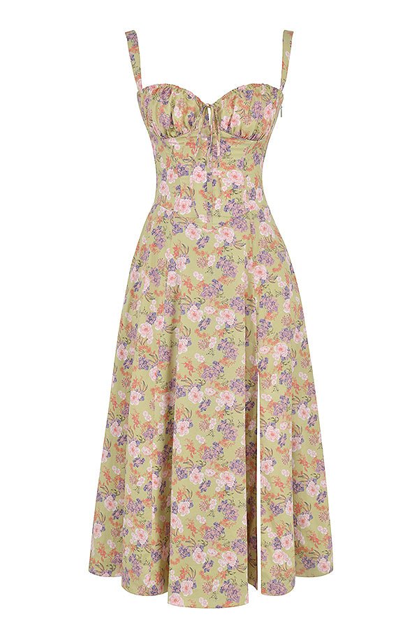Summer Floral Midi Dress