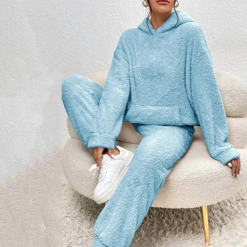 Relaxed Fit Hooded Matching Set