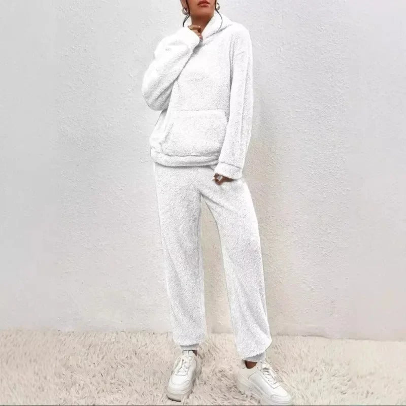 Relaxed Fit Hooded Matching Set