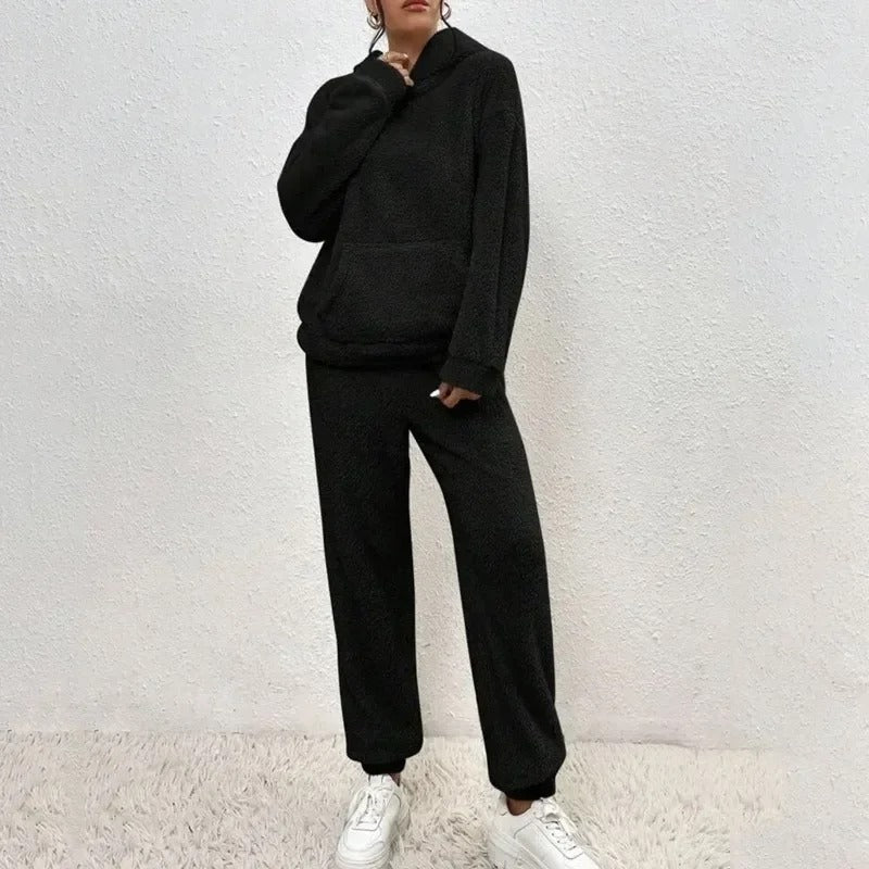 Relaxed Fit Hooded Matching Set