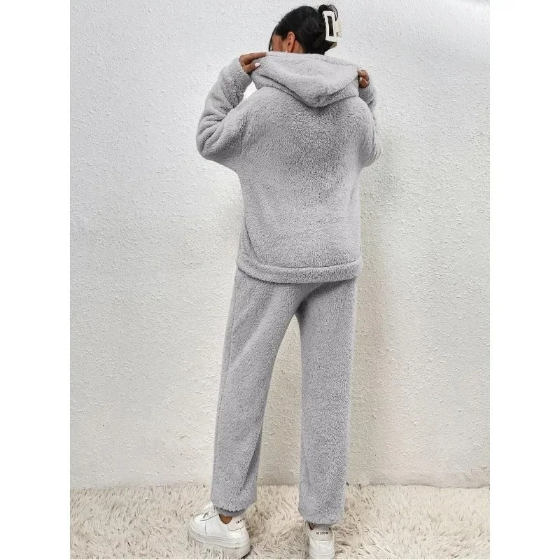Relaxed Fit Hooded Matching Set