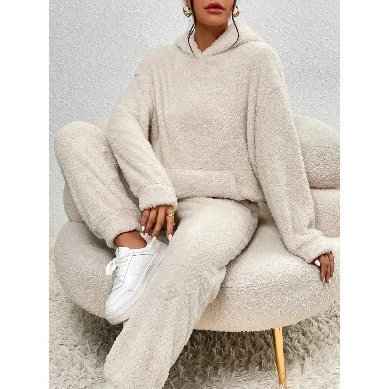 Relaxed Fit Hooded Matching Set