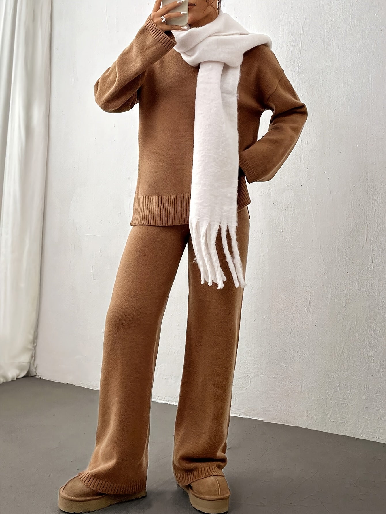 Knit Loungewear Set